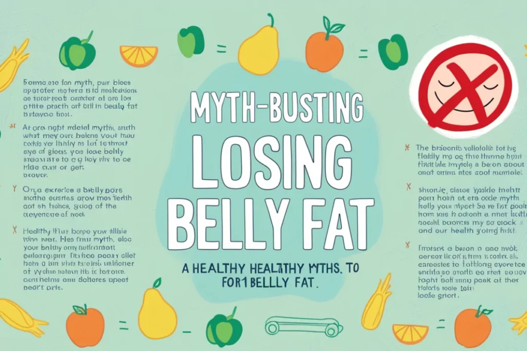 an image of Common Myths About Losing Belly Fat