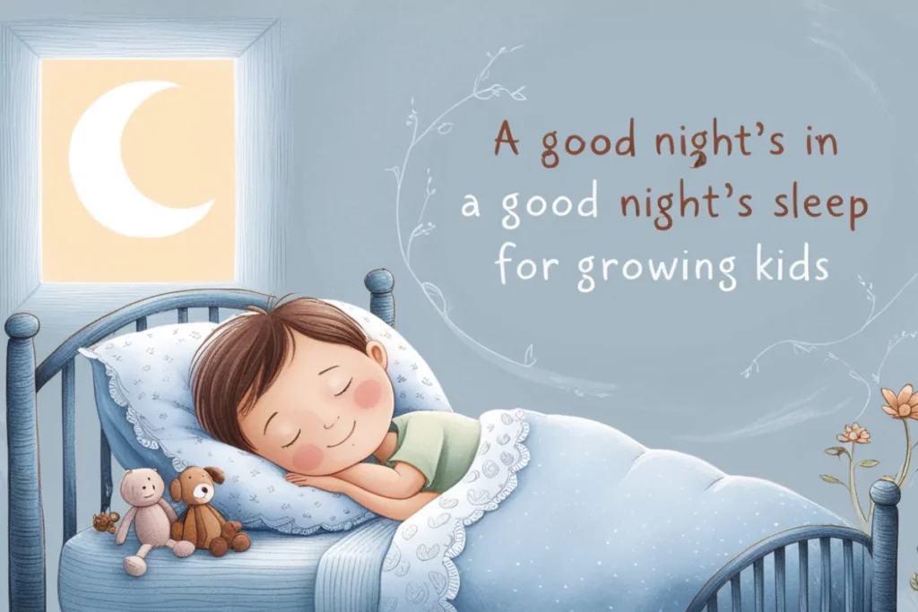 an image of Importance of Growing Kids Sleep