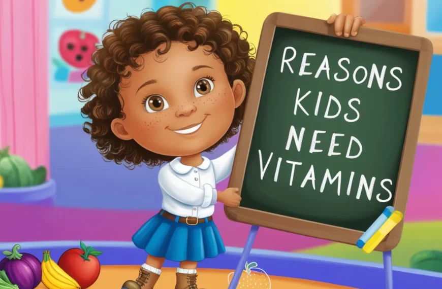 an image of 7 Reasons Kids Need Vitamins