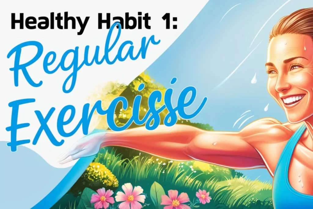 an image of Healthy Habit 1: Regular Exercise