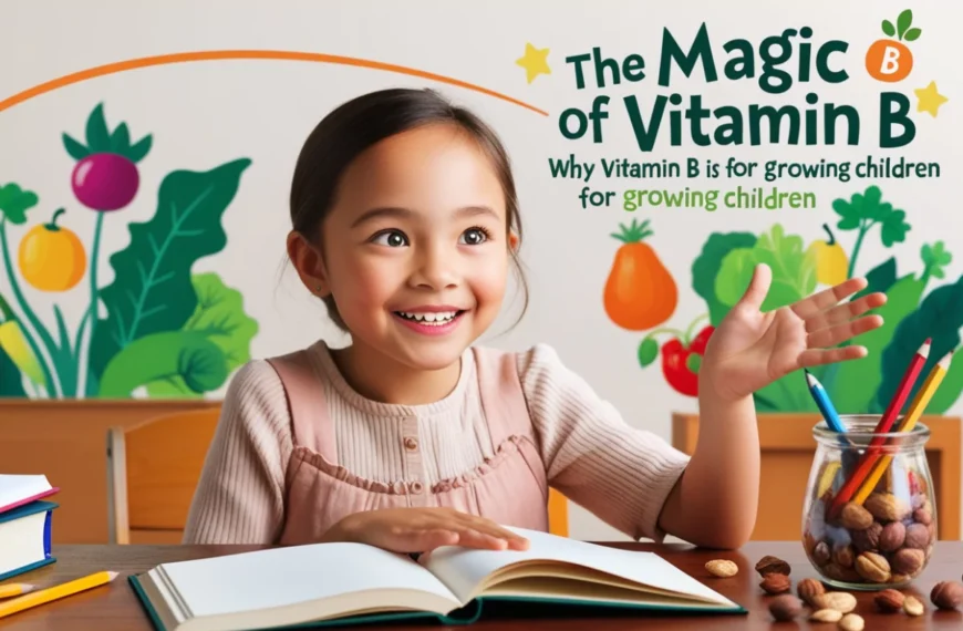 an image of The Magic of Vitamin B – Why Vitamin B is Essential for Growing Children