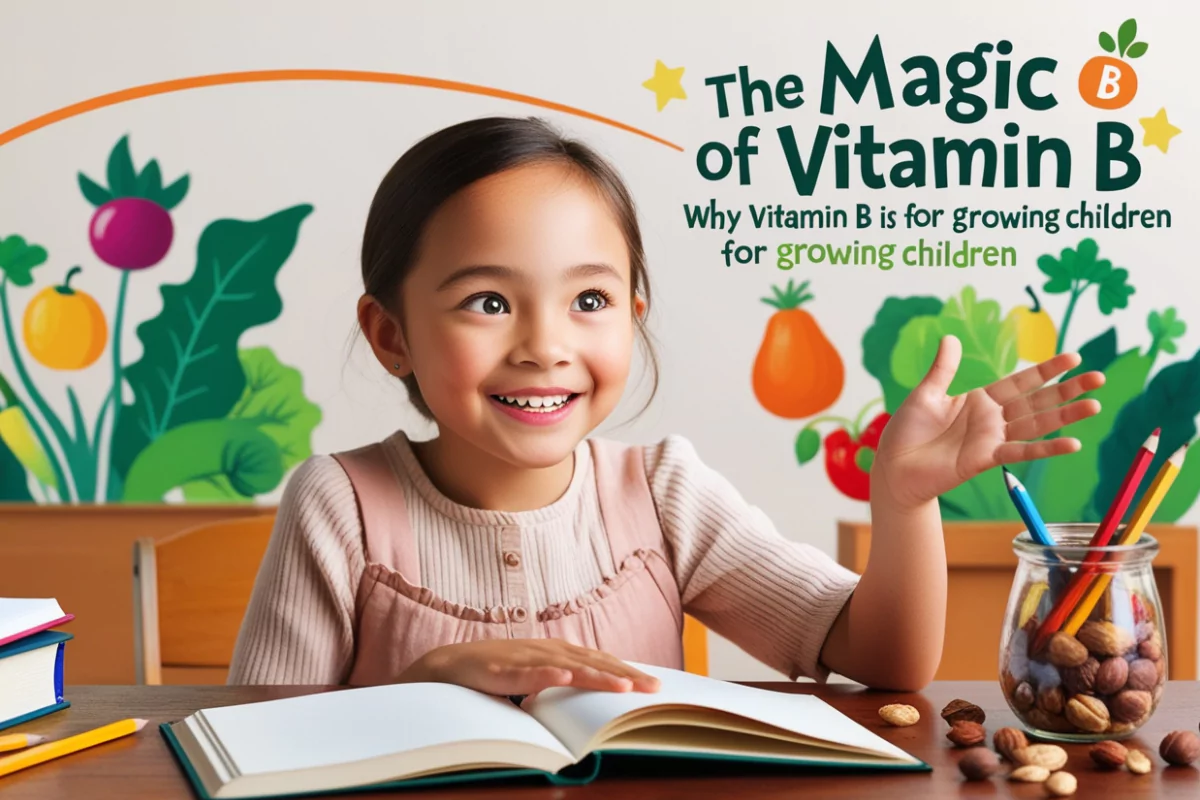 an image of The Magic of Vitamin B – Why Vitamin B is Essential for Growing Children