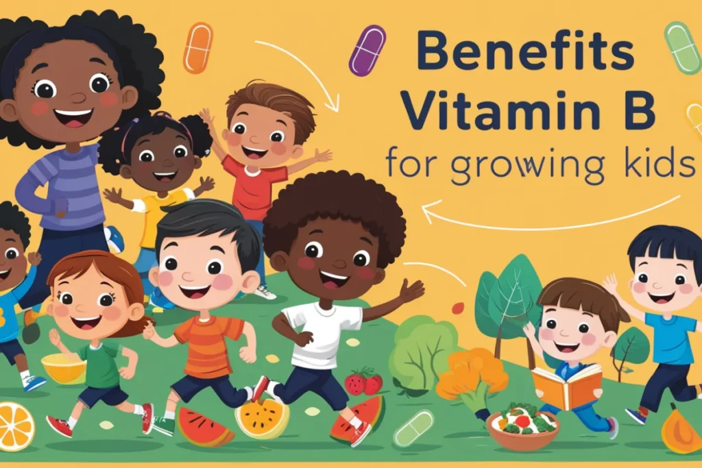 an image of Benefits of Vitamin B for Growing Kids