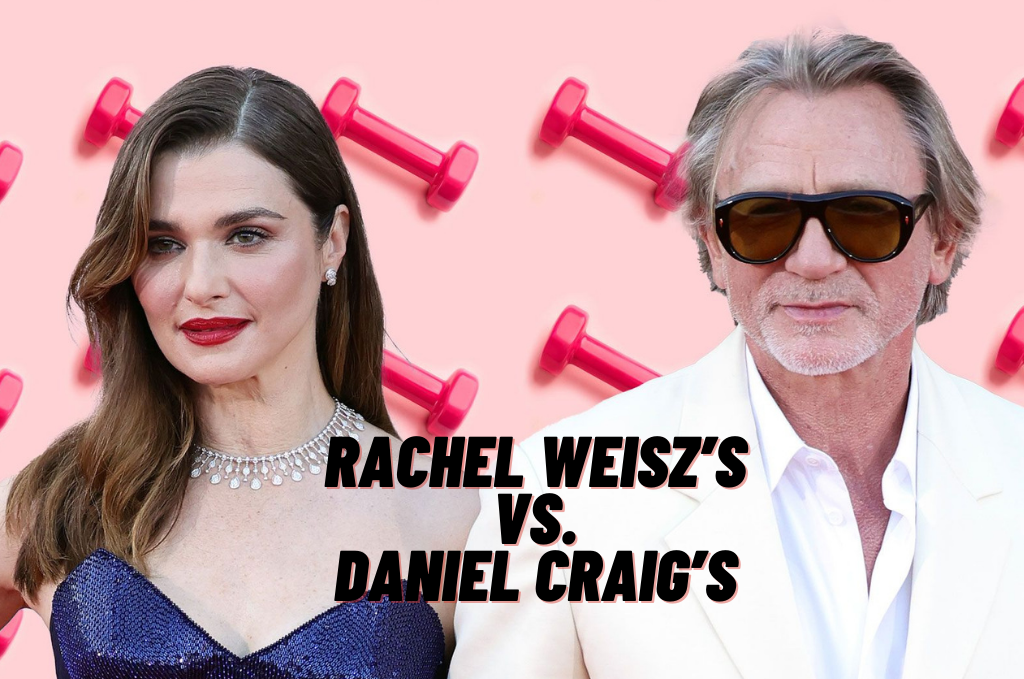 an image of Rachel Weisz’s Unique Workout vs. Daniel Craig’s Fitness Routine