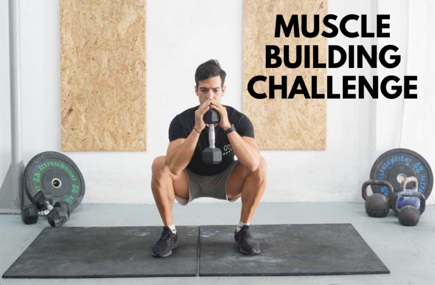 an image of No Gym? Fear not! 7-Day Muscle Building Challenge