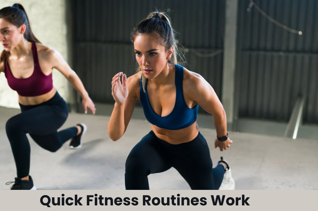 An image of Quick Fitness Routines Work