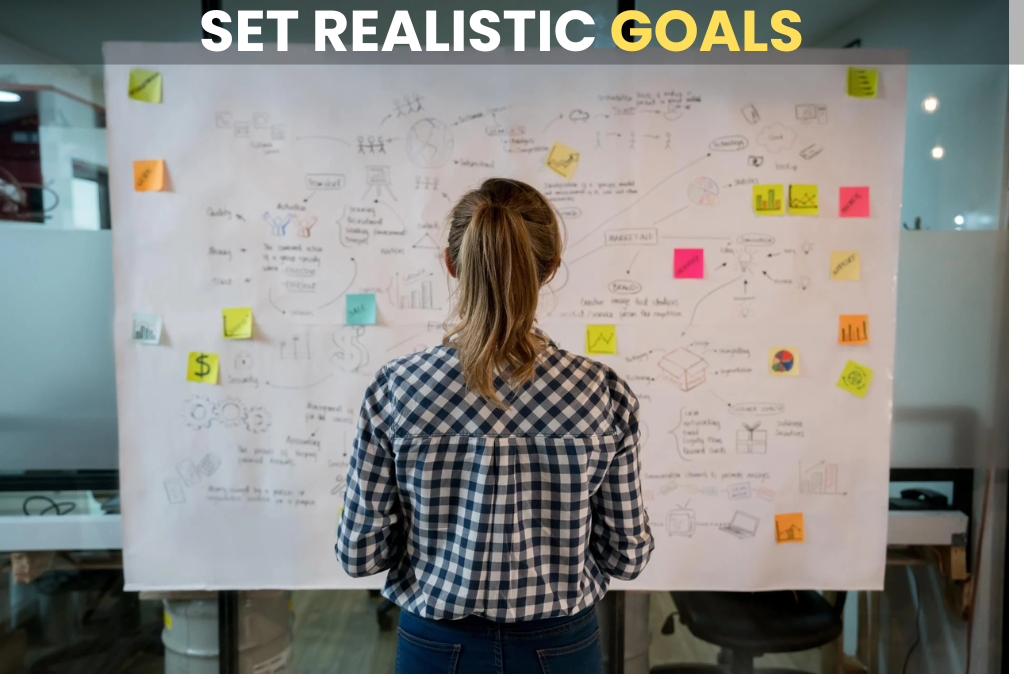 An image of Set Realistic Goals