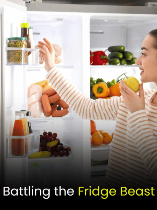 an image of Battling the Fridge Beast: A Healthy Eating Journey