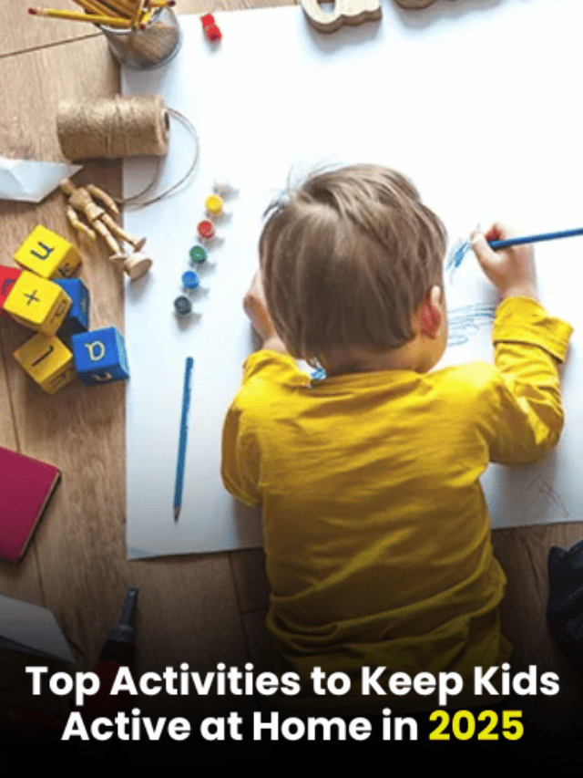 an image of Top Activities to Keep Kids Active at Home in 2025